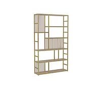 Estantería Nordic Simple Bookshelf múltiples capas de hierro forjado estante de la sala de estar de la sala de estar de la oficina estantería de estantería de la oficina (100 * 30 * 200cm) Octopus