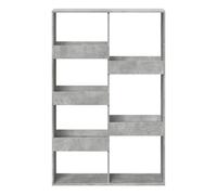 Estantería orce 7 estantes gris 155,5x100x33 cm