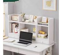 Estantería Organizador De Escritorio - Estante Librería De Sobremesa, Organizador De Estante De Estante De Exhibición Ajustable, Estantes De Almacenamiento Para Decoración Del Hogar