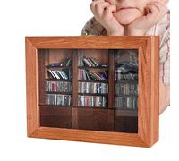 Estantería para ansiedad, estantería en miniatura para el estrés, estantería para batidos en miniatura contiene 200 libros en miniatura, sacuda tu estrés