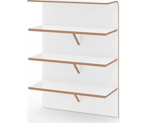 Estantería para apoyar en pared Tojo, anchura 620 mm, modelo grande
