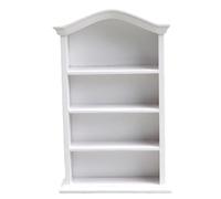 Estantería para casa de muñecas, estantería en miniatura de madera clásica a escala 1:12, 6, 1x1, 1x3, 7 pulgadas, divertido DIY Mini para minilibros, juego de casa de muñecas para niños, estilo 1