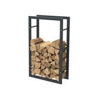 ESTANTERIA PARA LEÑA DE ACERO NEGRO 1006025CM, ESTANTERÍA PARA LEÑA, ESTANT...