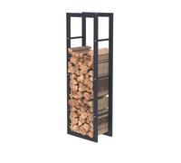 ESTANTERIA PARA LEÑA DE ACERO NEGRO 1254025CM, ESTANTERÍA PARA LEÑA, ESTANT...
