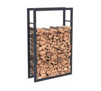 ESTANTERIA PARA LEÑA DE ACERO NEGRO 1258025CM, ESTANTERÍA PARA LEÑA, ESTANT...