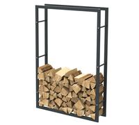 ESTANTERIA PARA LEÑA DE ACERO NEGRO 15010025CM, ESTANTERÍA PARA LEÑA, ESTAN...