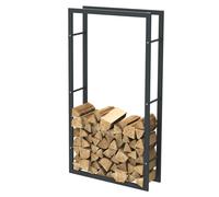 ESTANTERIA PARA LEÑA DE ACERO NEGRO 1508025CM, ESTANTERÍA PARA LEÑA, ESTANT...