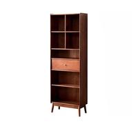 Estantería Para Libros Estantería De Madera Maciza For El Hogar, De Piso A Techo, For Sala De Estar, Gabinete De Almacenamiento, Librería, Entrada, Sala De Estudio, Almacenamiento, Vitrina Estantes De