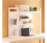 Estantería Pequeña Ajustable Profundizar 30cm Estante De Escritorio De Almacenamiento Multiusos para El Hogar Dormitorio Suministros De Oficina(White,70 * 30 * 82)