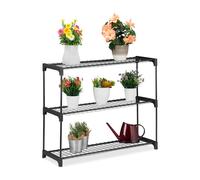 Estanteria plantas soporte para macetas estante decorativo 3 estantes ligero