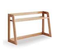 Estantería portátil Estante de exhibición de madera Estantería Organizador de escritorio Estante de almacenamiento de oficina Estantería para encimera Suministros de oficina Organizador de escritori