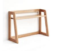 Estantería portátil Estante de exhibición de madera Estantería Organizador de escritorio Estante de almacenamiento de oficina Estantería para encimera Suministros de oficina Organizador de escritori