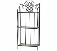 Estantería Prato Metal Alta Calidad, Handverlegtes Mosaico Flores Soporte Libros