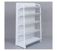 Estantería resistente para minoristas, estante de almacenamiento y exhibición resistente para comestibles, suministros de oficina, estante de organización, perfecto para empresas