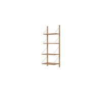 Estantería Shelf Library de Una Sola Sección, 114,8 x 40 Cm, Roble Natural