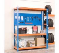 Simonrack Simonforte Estantería para cargas pesadas Metal (Al x An x Pr: 200 x 240 x 90 cm, Capacidad de carga por balda: 600 kg, Número de baldas:...