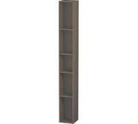Estantería vertical Duravit L-Cube, 5 compartimentos, 180x180x1400mm, LC120609090, Color: Flanela Gris seda lacado mate