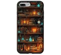 Estantería Vintage Witchy Bookish Dark Academia Fall Carcasa para iPhone 7 Plus/8 Plus