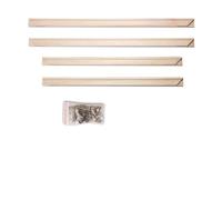 Estanterías de artistas, estanterías de pintura, Kit de marco de madera for armar, lienzo, póster, fotos, mortaja y espiga, herramientas de montaje gratuito, varios tamaños(Width 95cm,Height 50cm)