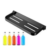 Estanterías flotantes de baño - estante plegable único de aluminio para autocaravana, estante flotante de aluminio | Expositor plegable, estantes flotantes plegables de 90 ° para pared