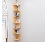 Estantes abiertos/estantes flotantes de pared, estantes de pared, estantes de pared para dormitorios, estantes de esquina decorativos de pared, organizadores de pared para sala de estar, baño (color: