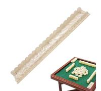 Estantes acrílicos para mahjong | Antideslizante acrílico festoneado magnético - Combo de estante para empujar azulejos Mahjong - para juegos, noche, , club, reunión familiar, centro de personas