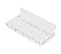 Estantes de acrílico para pared, estantes colgantes transparentes | Estante innovador y resistente de acrílico transparente con diseño plegable | Organizador de pared multifuncional sin perforación pe