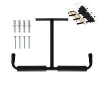 Estantes de almacenamiento para techo de garaje: organizador de escaleras de alta resistencia de 43x30x1 cm, estante de techo de metal de 17 pulgadas, de almacenamiento seguro | Estan