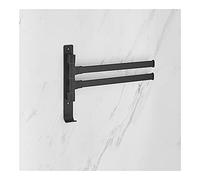 Estantes de baño Estante de riel de Toalla estantes de Toallas de baño Aluminio Barra de la Pared montado en la Pared Brazalete giratorios estatutos de Toalla de baño para baño para baño 1 Estilo 1