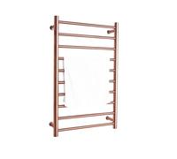 Estantes de baño Toallero calefactor de oro rosa de marca, calentador de toallas de acero inoxidable 304, calentador de toallas de montaje en pared for Baño Carrito de la ducha ( Color : 01 , Size : 8