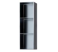 Estantes De Gabinete De Nicho De Pared De Acero Inoxidable,Estante De Almacenamiento Para Baño De Hotel,Adecuado Para Usar Junto A Un Aparador,Inodoro,Ventana Salediza O Baño. Gray,90 * 28 * 12.5