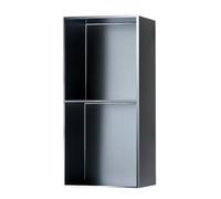 Estantes De Gabinete De Nicho De Pared De Acero Inoxidable,Estante De Almacenamiento Para Baño De Hotel,Adecuado Para Usar Junto A Un Aparador,Inodoro,Ventana Salediza O Baño. Gray,70 * 28 * 12.5