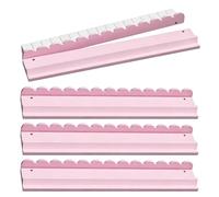 Estantes de madera para mahjong, 4 piezas, magnéticos, antideslizantes, festoneados, portátiles, para azulejos de Mahjong, para viajes, camping, picnic, noche, , reunión, adultos, familia