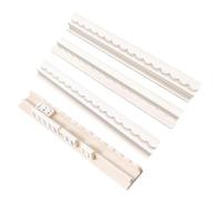 Estantes de madera para mahjong con empujadores de 20 pulgadas con soporte | Estante de azulejos American Mahjong de 4 piezas para empujar sin resbalones, juego de mesa americano, almacenamiento, fiesta