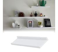 Estantes De Pared Baldas Flotantes 12/15cm W Baldas Pared Almacenaje para Salón Baño Cocina Decoración Estanteria Pareds De Ducha(White,15 * 60cm)