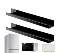 Estantes de pared, estante magnético de acrílico montado en la pared - estantería magnética sin perforaciones, para figuras, libros, discos, imágenes, juguetes, oficina, dormitorio, sala de estar