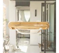 Estantes de pared para escalar gatos, perchas de esquina con soporte de ventosa, alta carga para gatos de interior