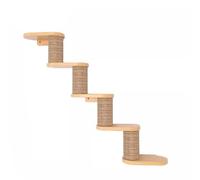 Estantes de pared para gatos para escalar, jugar y descansar, soporta hasta 35 libras, muebles resistentes para gatos para espacio vertical