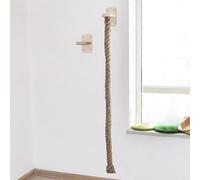 Estantes de Pared para Gatos, Parque Infantil for Gatos montado en la Pared con estantes, escalones y Cuerda, Varios tamaños(200cm/79in)