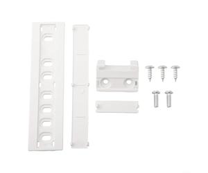 Estantes extraíbles integrados para refrigerador, cajones deslizantes para organizadores de almacenamiento de electrodomésticos de cocina, corredores de metal de plástico resistente con deslizamiento