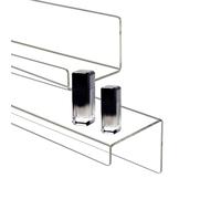 Estantes flotantes de acrílico genéricos - 2 estantes flotantes | Estantería decorativa para colecciones,para dormitorio, salón, cocina, oficina, champú, libros de fotos
