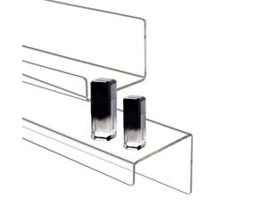 Estantes flotantes de acrílico genéricos - 2 estantes flotantes | Estantería decorativa para colecciones,para dormitorio, salón, cocina, oficina, champú, libros de fotos
