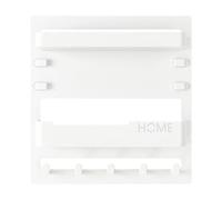 Estantes Flotantes - Estante Flotante de 24x23cm, Material de Larga Duración | Estantes de almacenamiento de pared para dormitorio, estantte con ganchos, estante de pared para sala de estar, cocina, e