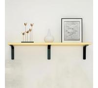 Estantes flotantes Grandes de Pared - Estante Colgante de Madera Resistente for Garaje, baño, Cocina y Sala de Estar - Solución de Almacenamiento Que Ahorra Espacio(B,120x30cm)