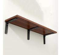 Estantes flotantes Grandes de Pared - Estante Colgante de Madera Resistente for Garaje, baño, Cocina y Sala de Estar - Solución de Almacenamiento Que Ahorra Espacio(A,100x20cm)