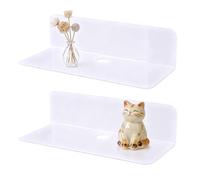 Estantes flotantes, repisa de metal, decoración moderna industrial, diseño minimalista, ahorro de espacio, riel de fotos fácil de instalar, baño, sala de estar, dormitorio, cocina, hogar, marco de