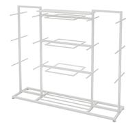 Estantes Para Ropa Colgantes De Metal Resistente Para Venta Al Por Menor De Prendas De Vestir, Estantes De Almacenamiento De Metal Para Tiendas De Ropa, Estante De Exhibición De Doble Cara, Estante O