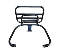 Estantes plegables aptos para VESPA GTS 300 GTV respaldo trasero almohadilla portaequipajes accesorios de motocicleta Respaldo de motocicleta(300 Black 2)
