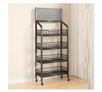 Estantes portátiles de exhibición de aperitivos para un almacenamiento eficiente en supermercados y tiendas