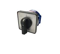 ESTAOUAK 125A 1P Changeover LW26-125/1 High Current Rotating Dual Power Combination ON-Off-ON Rotary CAM Switch(Man-Off-Auto)
